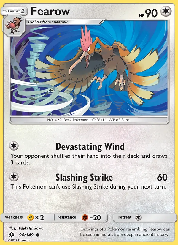 Fearow Sun & Moon 98/149