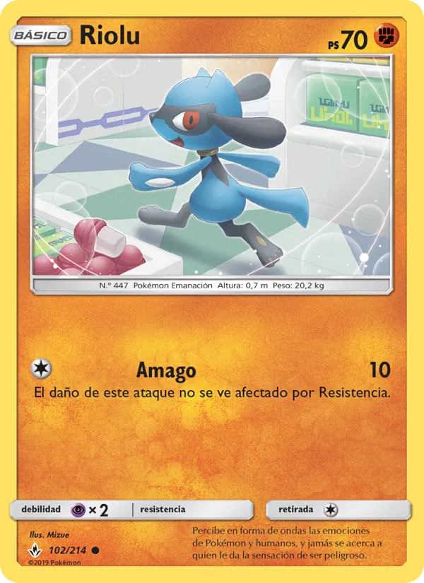 Riolu Vínculos Indestructibles 102/214