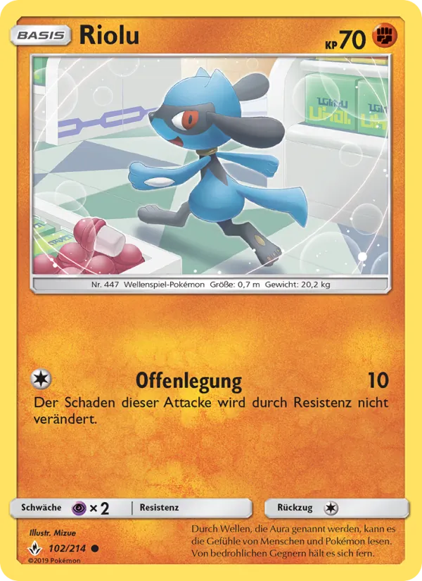 Riolu Kräfte im Einklang 102/214