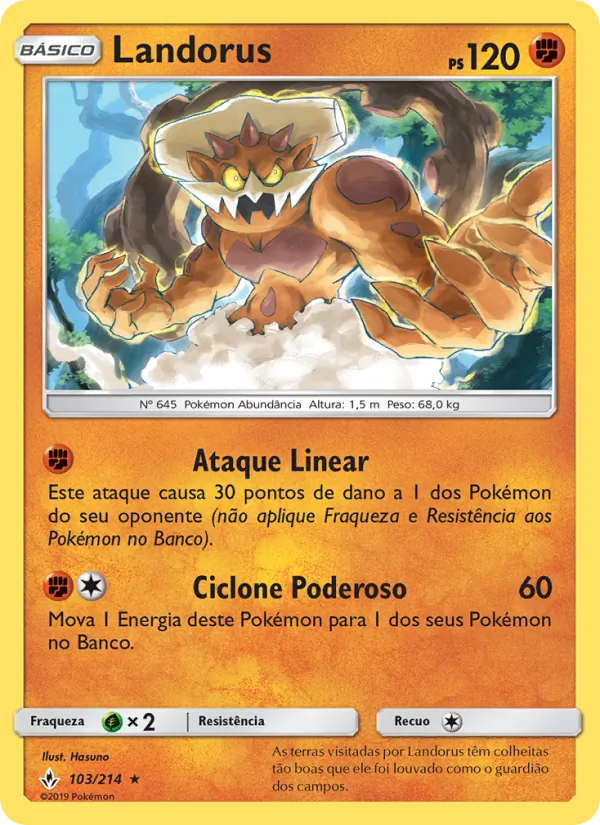 Landorus Elos Inquebráveis 103/214