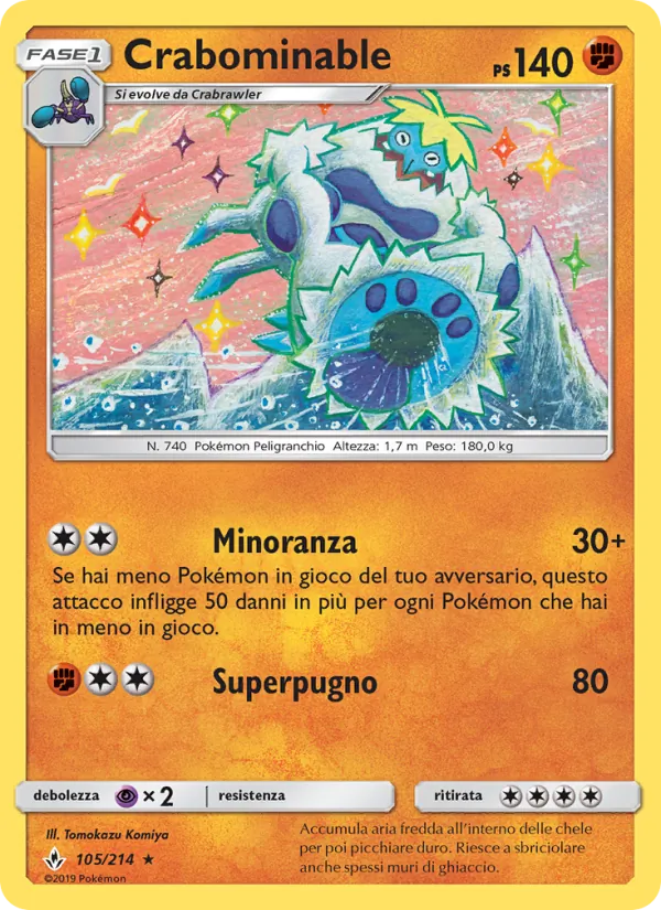 Crabominable Legami Inossidabili 105/214