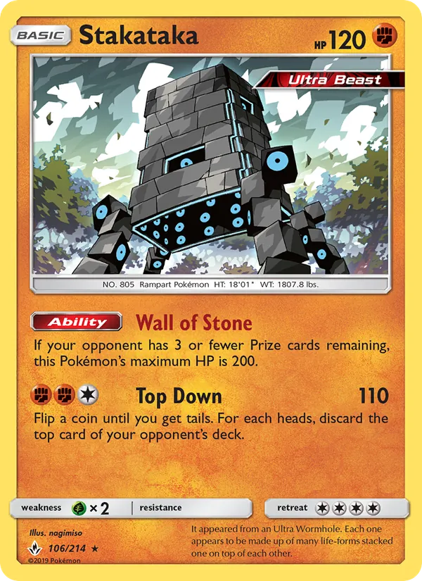 Stakataka Unbroken Bonds 106/214