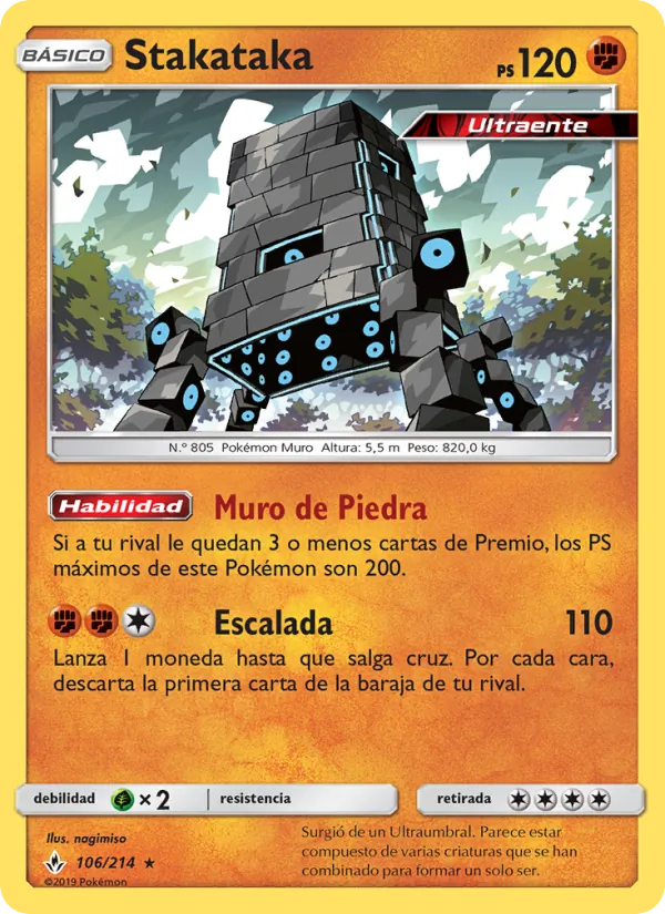 Stakataka Vínculos Indestructibles 106/214