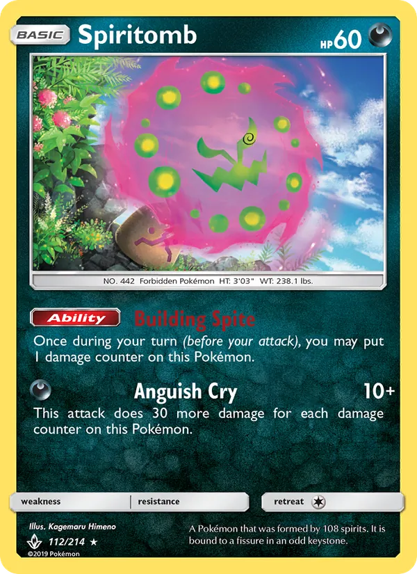 Spiritomb Unbroken Bonds 112/214