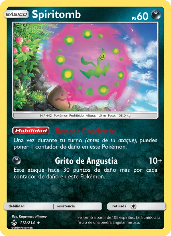Spiritomb Vínculos Indestructibles 112/214