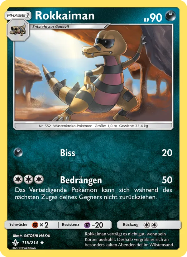 Rokkaiman Kräfte im Einklang 115/214