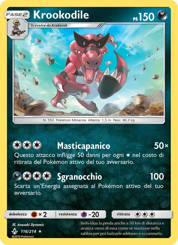 Krookodile Legami Inossidabili 116/214