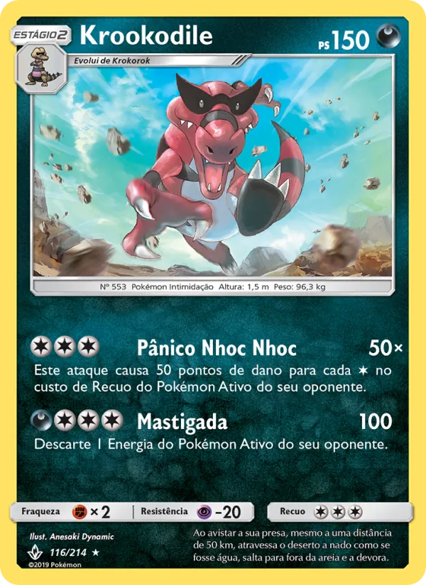 Krookodile Elos Inquebráveis 116/214