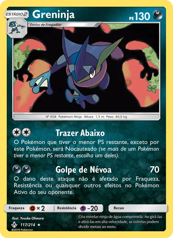 Greninja Elos Inquebráveis 117/214