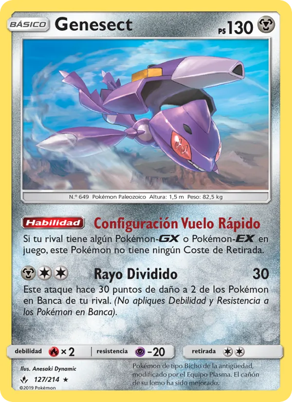 Genesect Vínculos Indestructibles 127/214