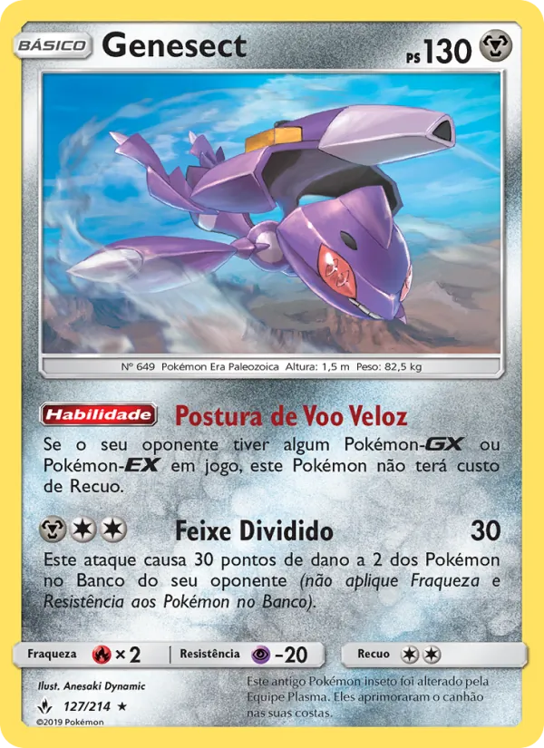 Genesect Elos Inquebráveis 127/214
