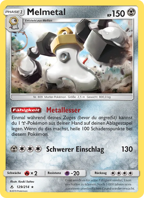 Melmetal Kräfte im Einklang 129/214