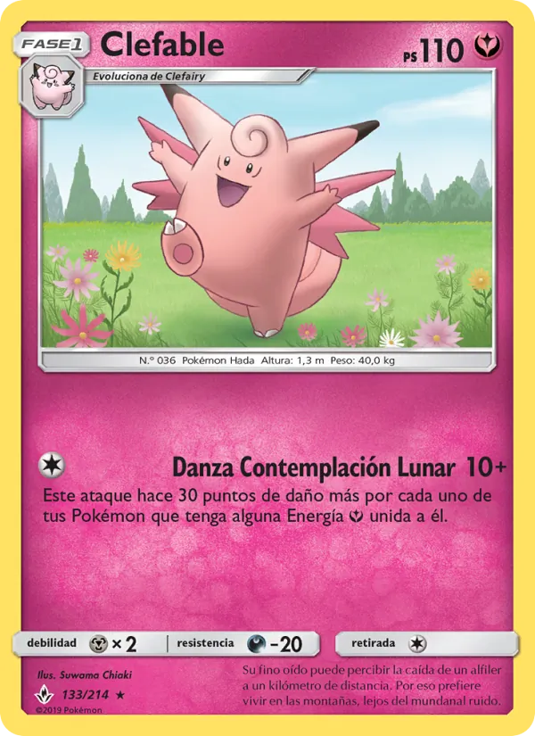 Clefable Vínculos Indestructibles 133/214