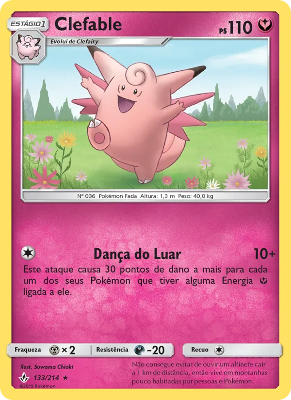 Clefable Elos Inquebráveis 133/214