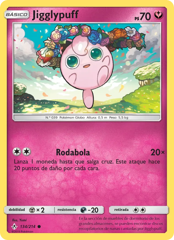 Jigglypuff Vínculos Indestructibles 134/214