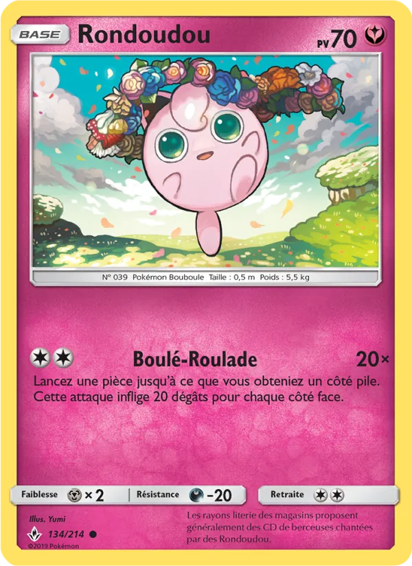Rondoudou Alliance Infaillible 134/214