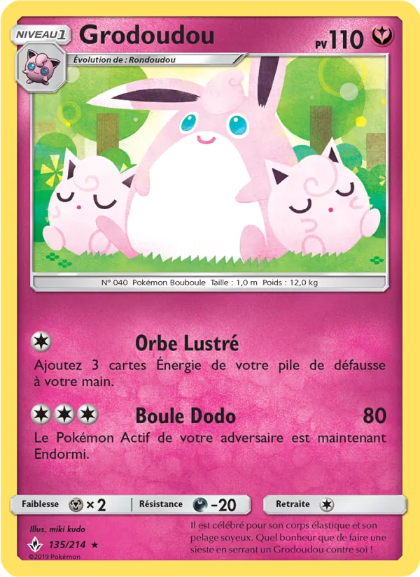 Grodoudou Alliance Infaillible 135/214