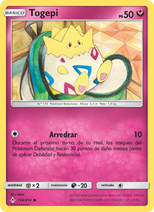 Togepi Vínculos Indestructibles 136/214
