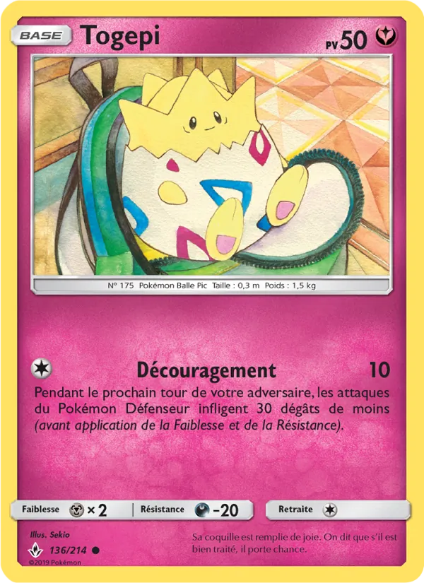 Togepi Alliance Infaillible 136/214