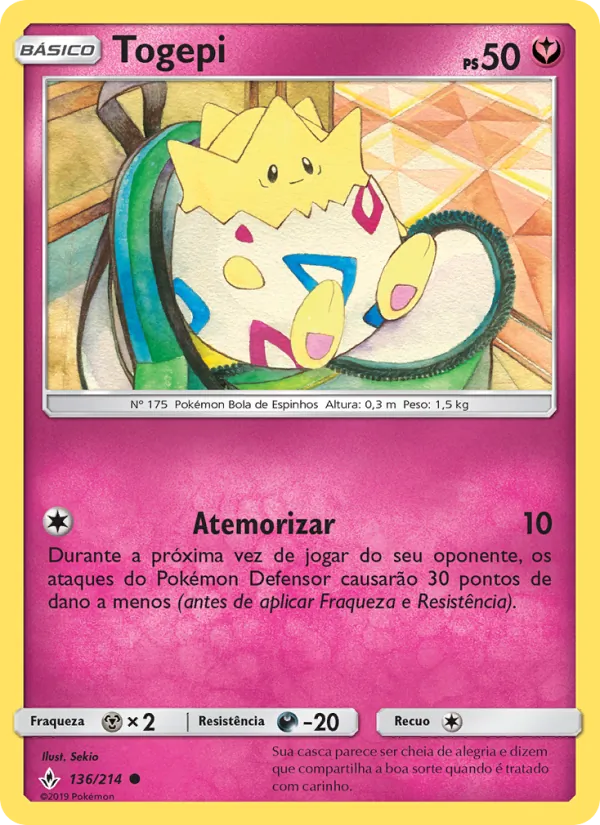 Togepi Elos Inquebráveis 136/214