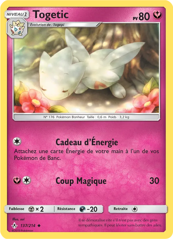 Togetic Alliance Infaillible 137/214
