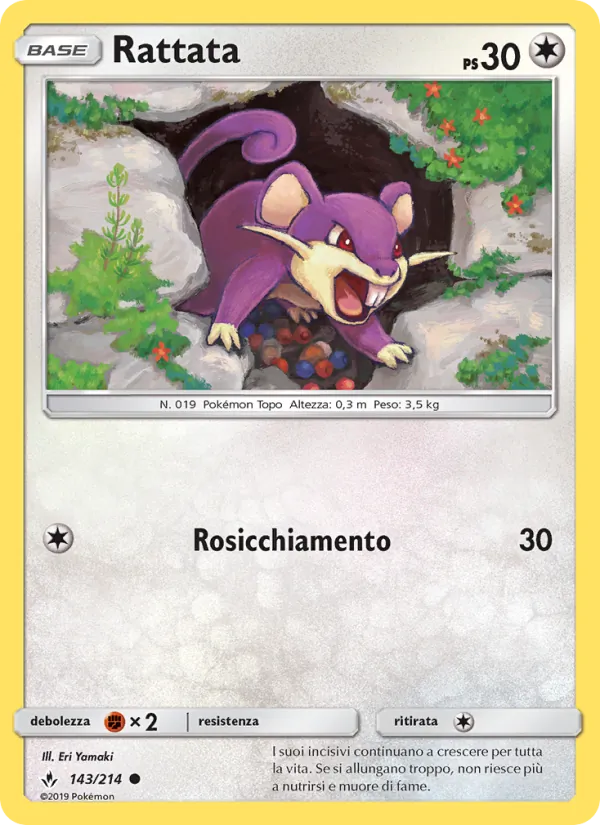 Rattata Legami Inossidabili 143/214