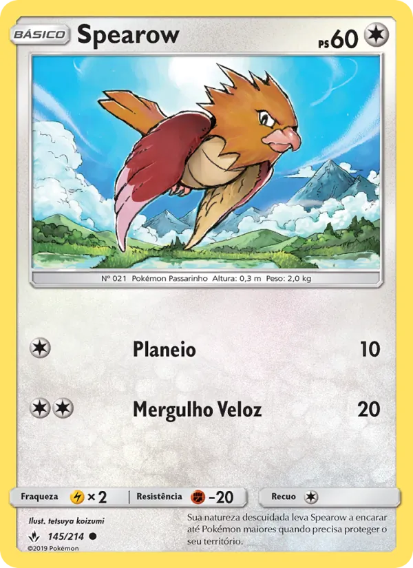 Spearow Elos Inquebráveis 145/214