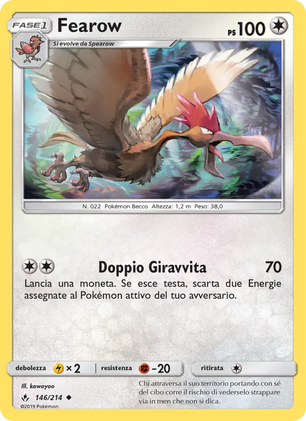 Fearow Legami Inossidabili 146/214