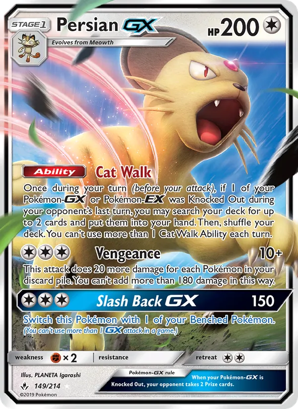Persian GX Unbroken Bonds 149/214
