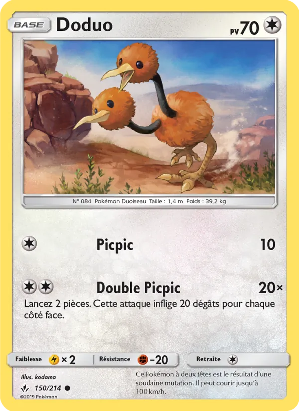 Doduo Alliance Infaillible 150/214