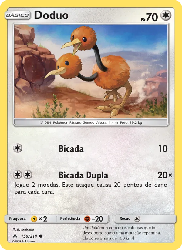 Doduo Elos Inquebráveis 150/214