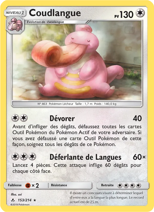Coudlangue Alliance Infaillible 153/214