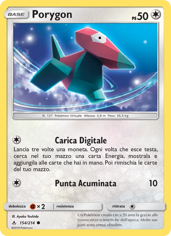Porygon Legami Inossidabili 154/214