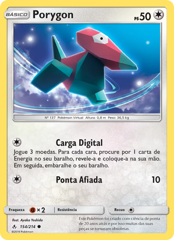 Porygon Elos Inquebráveis 154/214