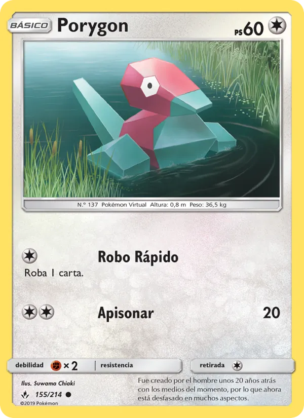 Porygon Vínculos Indestructibles 155/214