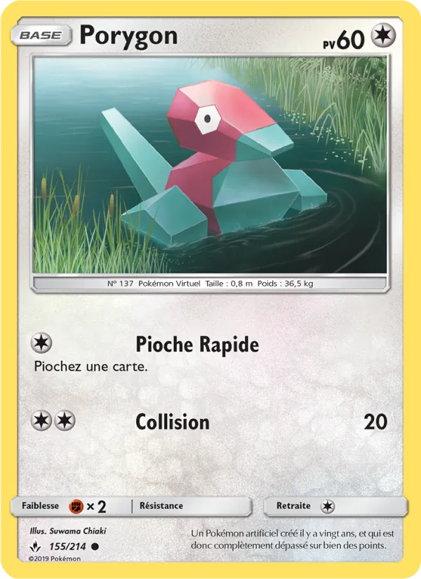 Porygon Alliance Infaillible 155/214