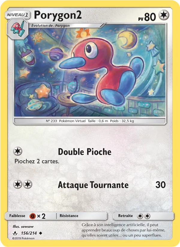 Porygon2 Alliance Infaillible 156/214