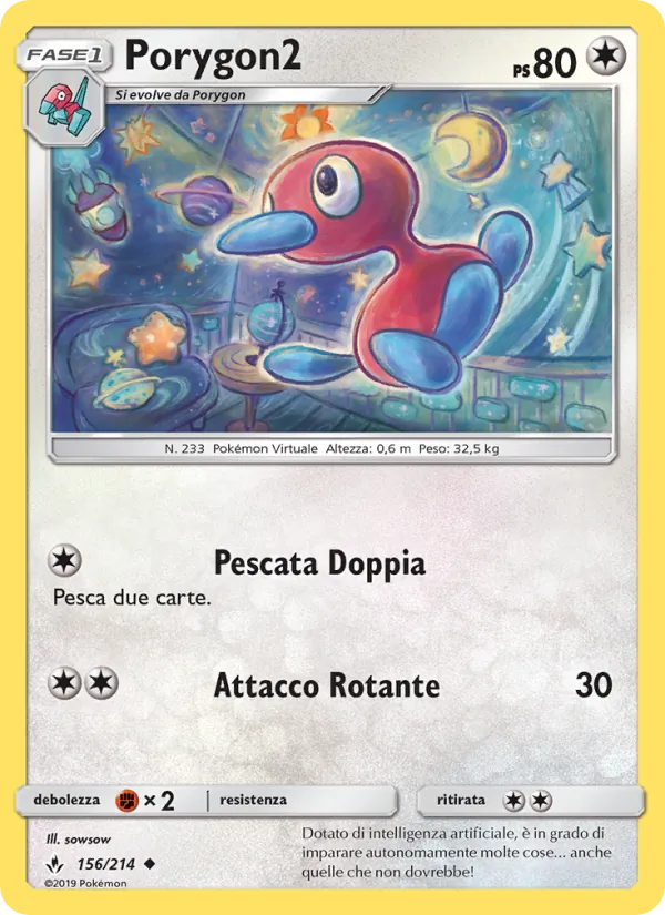 Porygon2 Legami Inossidabili 156/214