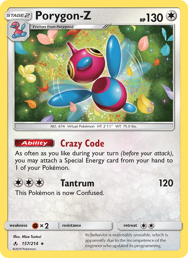 Porygon-Z Unbroken Bonds 157/214
