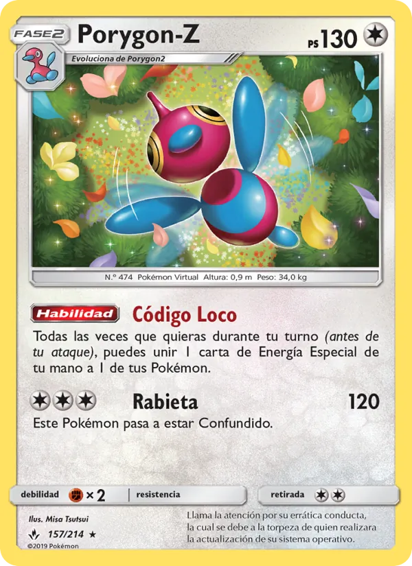 Porygon-Z Vínculos Indestructibles 157/214