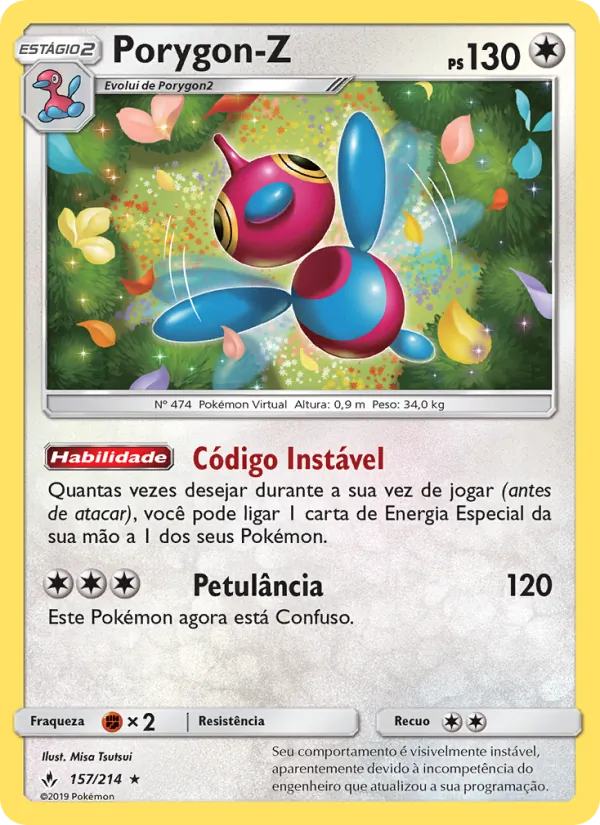 Porygon-Z Elos Inquebráveis 157/214