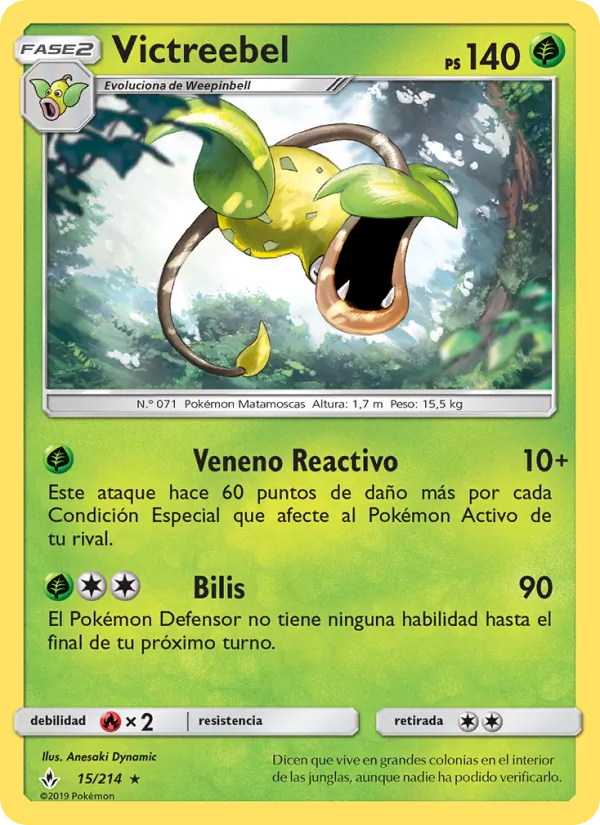 Victreebel Vínculos Indestructibles 15/214
