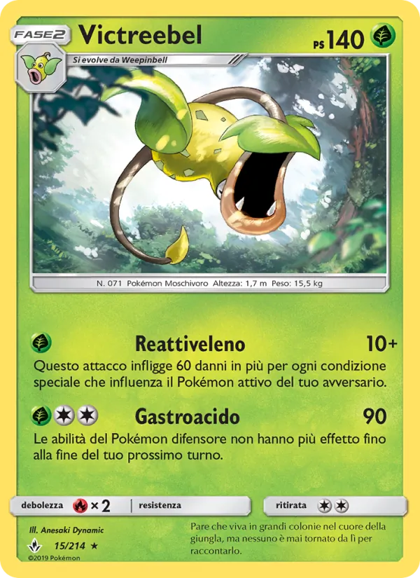Victreebel Legami Inossidabili 15/214