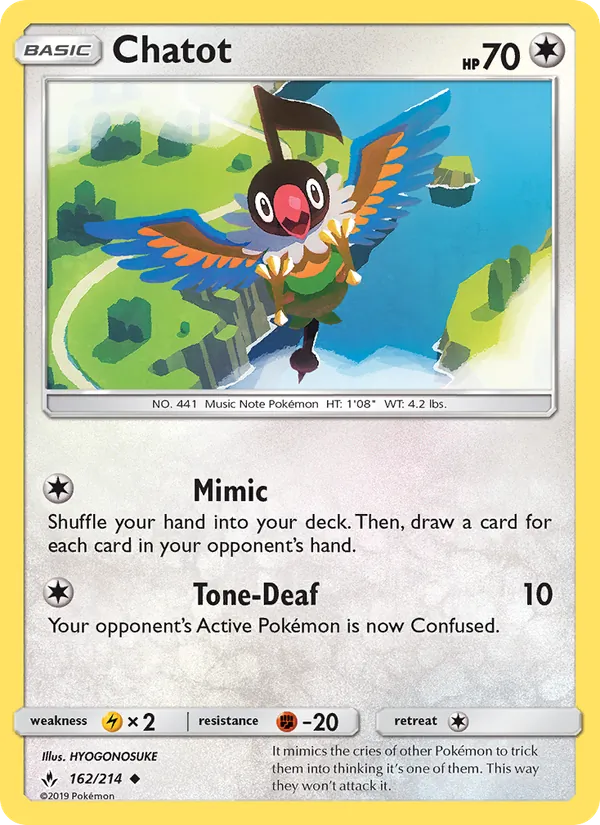 Chatot Unbroken Bonds 162/214