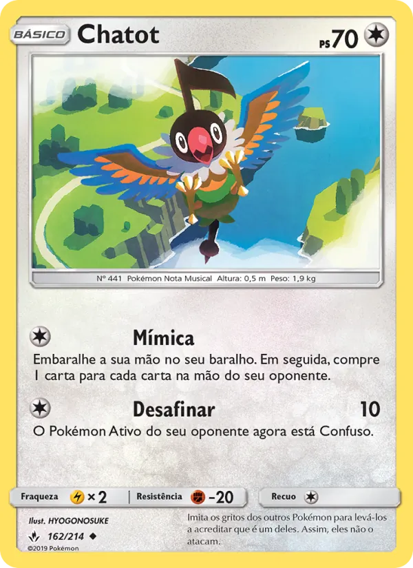 Chatot Elos Inquebráveis 162/214