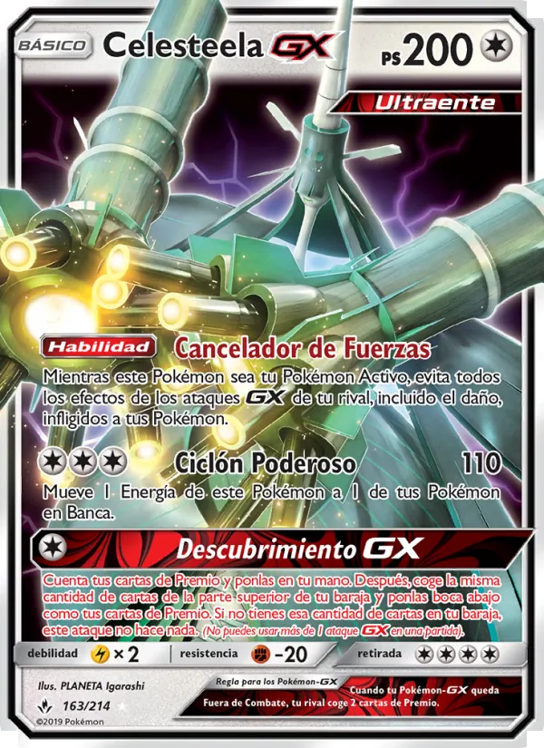 Celesteela GX Vínculos Indestructibles 163/214