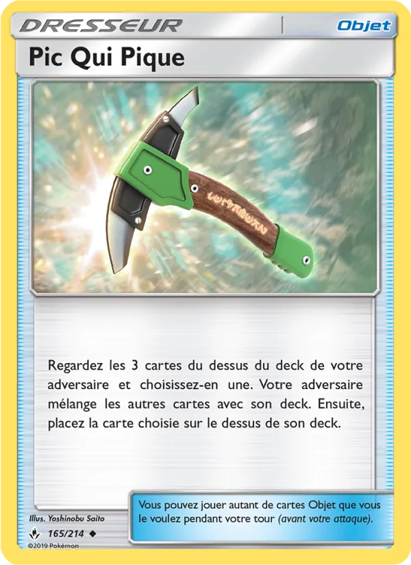 Pic Qui Pique Alliance Infaillible 165/214
