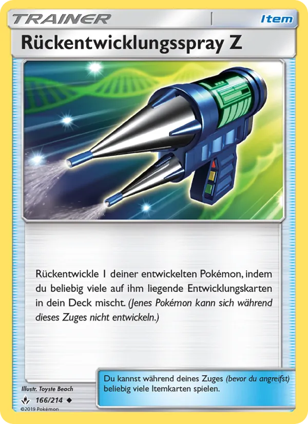 Rückentwicklungsspray Z Kräfte im Einklang 166/214
