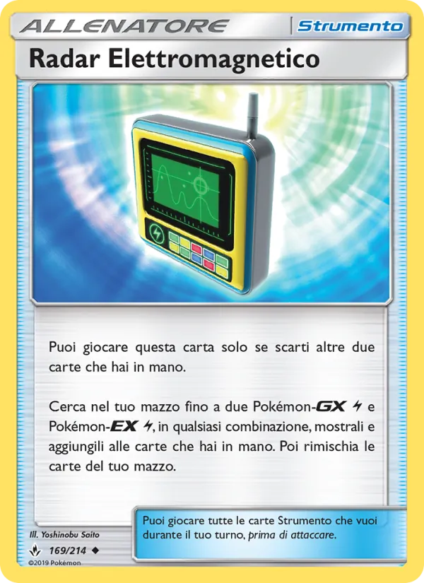Radar Elettromagnetico Legami Inossidabili 169/214