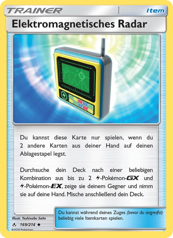 Elektromagnetisches Radar Kräfte im Einklang 169/214